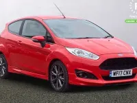 Used Ford Fiesta ST-Line 125 HP (91 kW) 2017 Red Hatchback