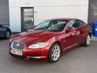 Used Jaguar XF Luxury 2010 Red Sedan