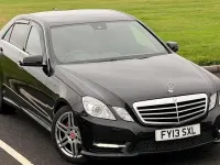 Used Mercedes E220 170 HP (125 kW) 2013 Black Sedan