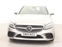 Used Mercedes C300 AMG line 2019 Silver Sedan