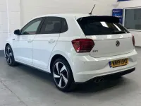 Used VW Polo GTI 200 HP (147 kW) 2019 White Hatchback