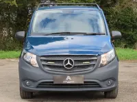 Used Mercedes e-Vito 85 kW (116 HP) 2019 Blue Van