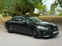 Used Mercedes E220 AMG line 2020 Black Sedan
