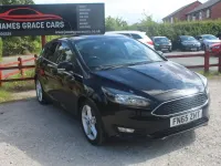 Used Ford Focus Zetec 120 HP (88 kW) 2015 Black Hatchback