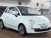 Used Fiat 500 Lounge 69 HP (50 kW) 2015 Green Hatchback