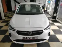 Used Vauxhall Corsa Design Edition 75 HP (55 kW) 2022 White Hatchback