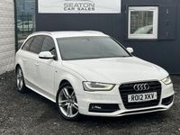 Used Audi A4 S-Line 177 HP (130 kW) 2012 White Estate
