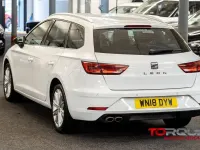Used Seat Leon ST XCELLENCE 150 HP (110 kW) 2018 White Estate