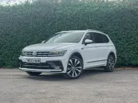Used VW Tiguan R-line 150 HP (110 kW) 2019 White SUV