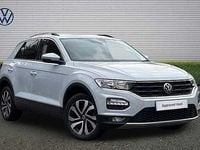 Used VW T-Roc Active 110 HP (80 kW) 2022 White silver SUV