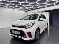Used Kia Picanto GT-Line S 84 HP (61 kW) 2018 White Hatchback