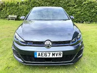 Used VW Golf VII GTE 204 HP (150 kW) 2017 Blue Hatchback