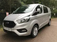 Used Ford Transit Custom Limited 170 HP (125 kW) 2022 Silver Van