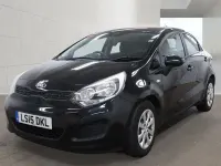 Used Kia Rio Air 75 HP (55 kW) 2015 Black Hatchback