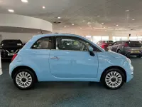 Used Fiat 500 Lounge 69 HP (50 kW) 2015 Blue Hatchback