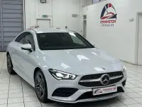 Used Mercedes CLA180 AMG line 2020 White Coupe