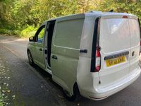 Used VW Caddy S 102 HP (75 kW) 2021 White MPV