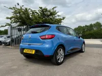 Used Renault Clio Dynamique 90 HP (66 kW) 2014 Blue Hatchback