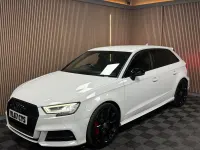Used Audi S3 Sportback Black Edition 2018 White Hatchback