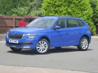 Used Skoda Kamiq SE 95 HP (69 kW) 2023 Blue SUV