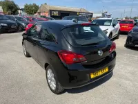 Used Vauxhall Corsa 75 HP (55 kW) 2017 Black Hatchback
