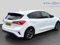 Used Ford Focus ST-Line 123 HP (90 kW) 2019 White Hatchback