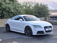 Used Audi TT Black Edition 170 HP (125 kW) 2013 White Coupe