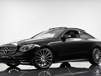Used Mercedes E220 AMG Line Premium 194 HP (142 kW) 2018 Black Coupe