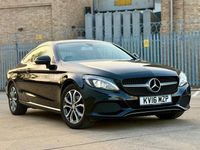 Second-hand Mercedes C200 184 CP (135 kW) 2016 Negru Coupe