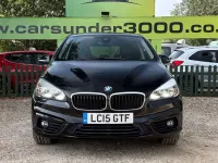 Used BMW 218 Sport Line 150 HP (110 kW) 2015 Black Hatchback