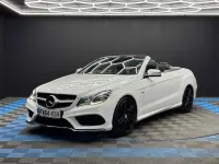 Used Mercedes E220 AMG 2014 White Cabriolet