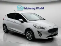 Used Ford Fiesta Titanium 125 HP (91 kW) 2020 White Hatchback