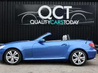Used Mercedes SLK200 2009 Blue Cabriolet