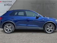 Used Audi Q3 Black Edition 150 HP (110 kW) 2025 Blue SUV