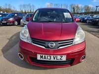 Used Nissan Note N-TEC 88 HP (64 kW) 2013 Red Hatchback