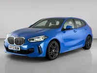 Used BMW 118 M Sport 136 HP (100 kW) 2023 Blue Hatchback