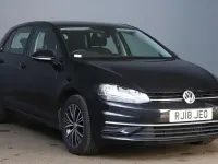 Used VW Golf VII SE 2018 Black Hatchback