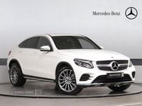 Used Mercedes GLC220 AMG line 170 HP (125 kW) 2017 White Coupe