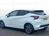 Used Nissan Micra N-Connecta 90 HP (66 kW) 2018 White Hatchback