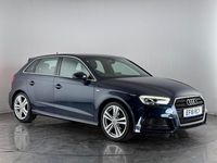 Used Audi A3 S-Line 2018 Blue Sedan