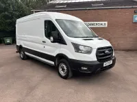 Used Ford Transit 105 HP (77 kW) 2021 White Van