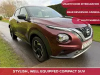 Used Nissan Juke N-Connecta 114 HP (83 kW) 2023 Red SUV