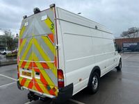 used Ford Transit High Roof Van 125 bhp 43280 miles 1 owner xlwb jumbo no vat ex nhs no vat