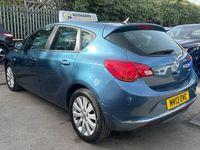 Used Vauxhall Astra S 130 HP (95 kW) 2013 Blue Hatchback
