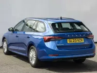 Used Skoda Octavia SE Technology 110 HP (80 kW) 2023 Race blue metallic Estate