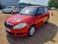 Used Skoda Fabia 2011 Red Hatchback