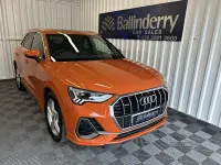 Used Audi Q3 S-Line 150 HP (110 kW) 2019 Orange SUV