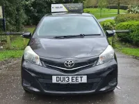 Used Toyota Yaris 101 HP (74 kW) 2013 Black Hatchback