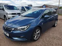 Used Vauxhall Astra SRi 150 HP (110 kW) 2017 Blue Estate