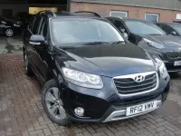 Used Hyundai Santa Fe Premium 194 HP (142 kW) 2012 Blue SUV